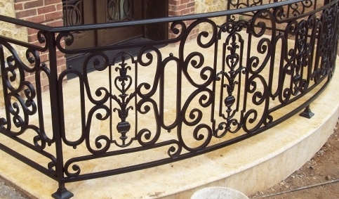 BC-002 custom wrought iron by Iron Passion LLC
