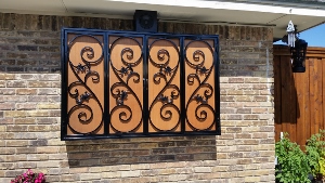 FR/AC-046 custom wrought iron by Iron Passion LLC