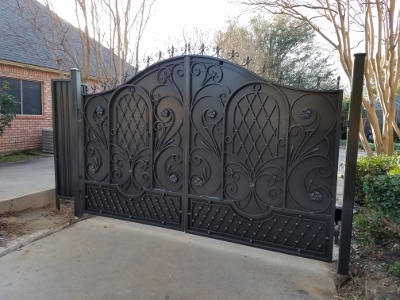 EG-022 custom wrought iron by Iron Passion LLC