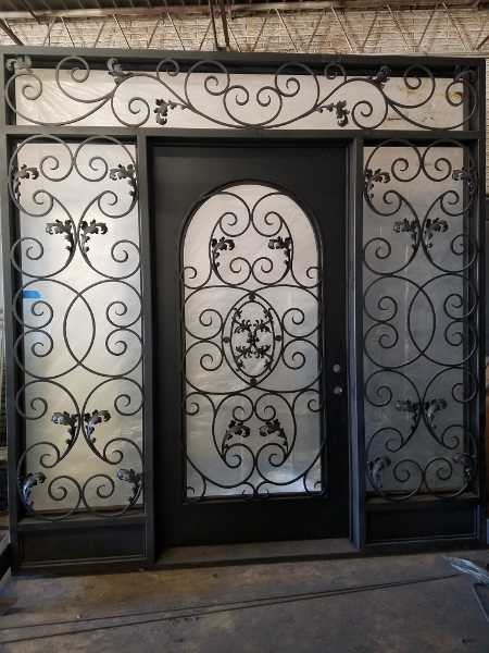 ED-084 custom wrought iron by Iron Passion LLC