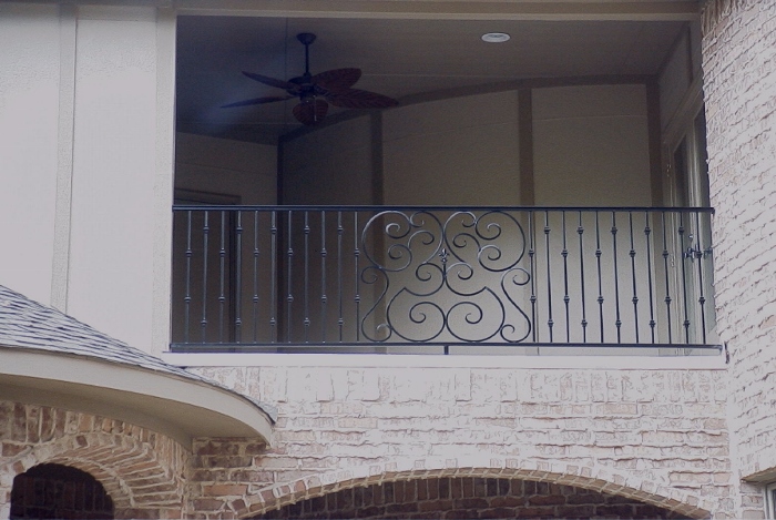 BC-037 custom wrought iron by Iron Passion LLC