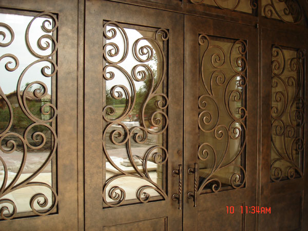 ED-005 custom wrought iron by Iron Passion LLC