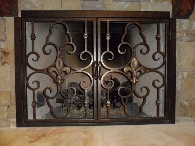 FS-058 custom wrought iron by Iron Passion LLC