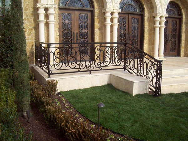 HR-004 custom wrought iron by Iron Passion LLC