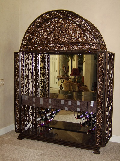 FR/AC-004 custom wrought iron by Iron Passion LLC