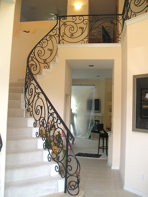 ST-025 custom wrought iron by Iron Passion LLC