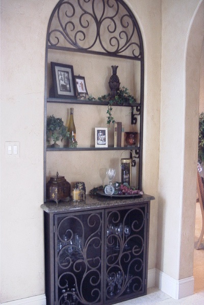 FR/AC-015 custom wrought iron by Iron Passion LLC