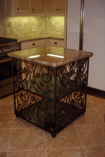 FR/AC-018 custom wrought iron by Iron Passion LLC