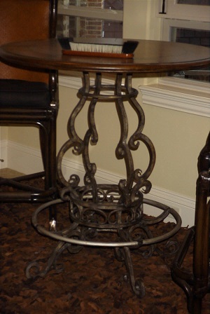 FR/AC-035 custom wrought iron by Iron Passion LLC