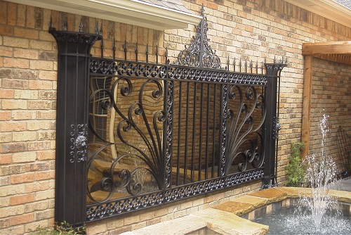 FR/AC-037 custom wrought iron by Iron Passion LLC