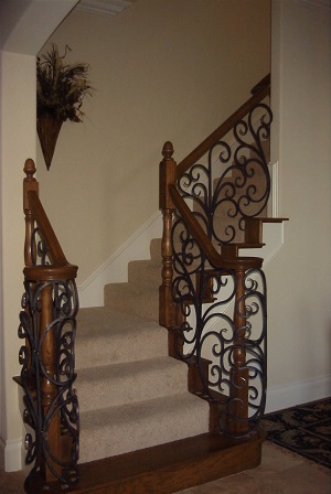 ST-043 custom wrought iron by Iron Passion LLC